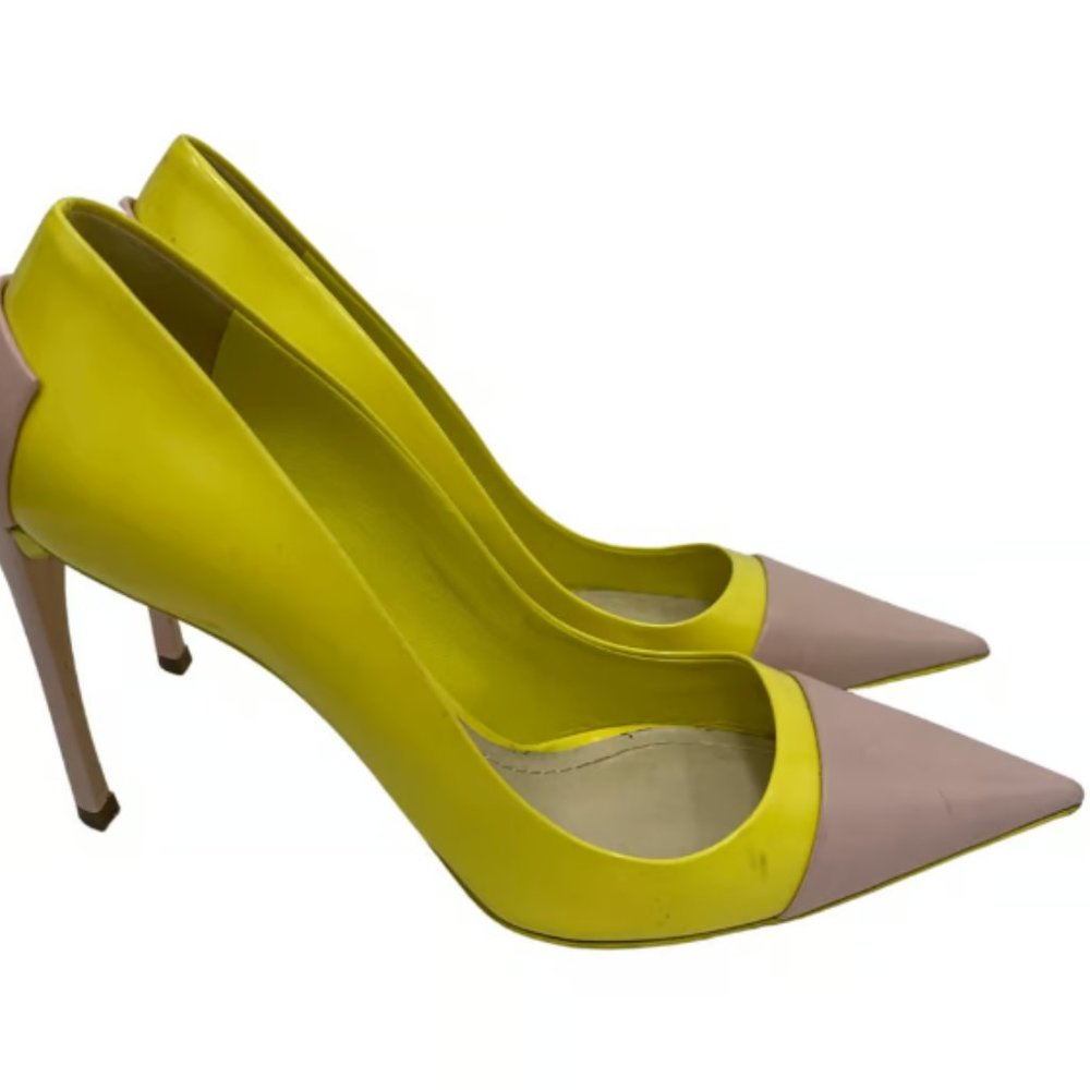 Christian Dior Neon & Nude Heels - Picture 7 of 7